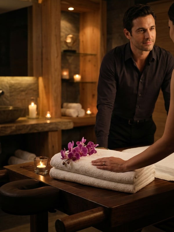 Cover of The Masseur's Secret Clients