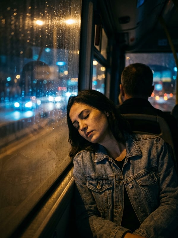 Cover of Asleep on the Night Bus